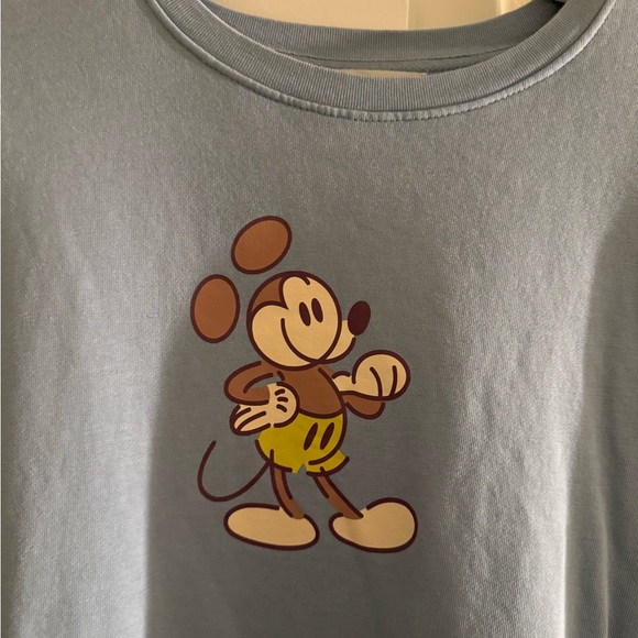 Disney Women's Blue Mickey Mouse Sweater - Picture 2 of 5